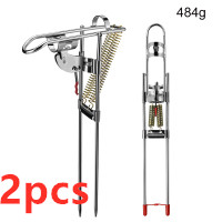 1615513094597.jpg Fishing Rod Holder Spring Automatic Full Stainless Steel Adjustable Sensitivity Folding Fishing Accessories Bracket