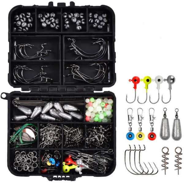 1908484248099.jpg Sea Fishing 246 Pieces Set Box Set Storage Box Full Set Of Fishing Accessories Bait
