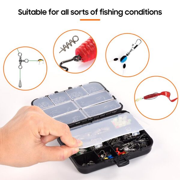 2111576037240.jpg Sea Fishing 246 Pieces Set Box Set Storage Box Full Set Of Fishing Accessories Bait