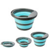 Folding multifunctional silicone bucket