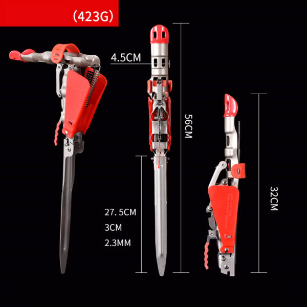 362fe3a1-4e64-40a7-8723-90f16bf0f7ca.jpg Fishing Rod Holder Spring Automatic Full Stainless Steel Adjustable Sensitivity Folding Fishing Accessories Bracket