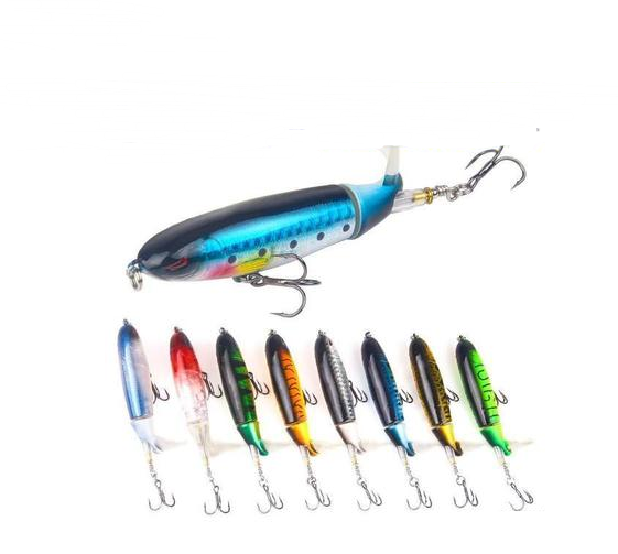 374781954120.png Road Sub-bait Propeller Tractor Hard Bait Floating Water Pencil Lure Bait