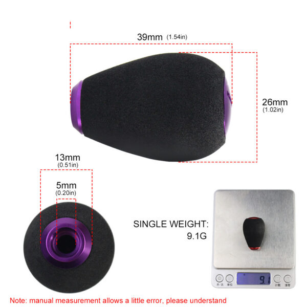 38328037622719.jpg Fishing fishing reel EVA grip pill