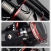 Lure Fishing Wheel Spinning Reel Telescopic Fishing Rod Fishing Reel All Metal