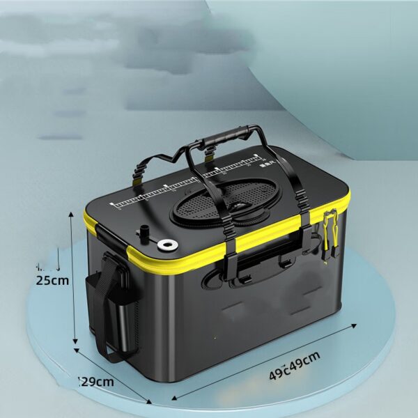 3d64754d-2870-4046-9d7d-2cc50aa766bd.jpg Thickened Fish Protection Bucket Fishing Bucket Fish Box