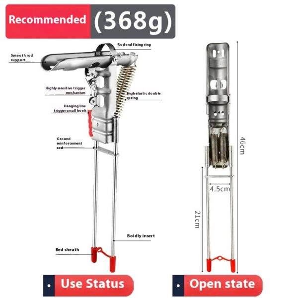 83aaf4a1-a1de-4af8-86be-cdbd0e7f46aa_trans.jpeg Fishing Rod Holder Spring Automatic Full Stainless Steel Adjustable Sensitivity Folding Fishing Accessories Bracket