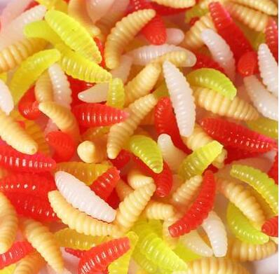 87441929184.jpg 50pcs artificial soft maggot grub fishing lure bait